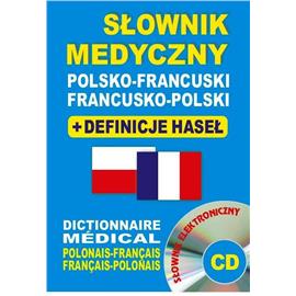 SŁOWNIK MEDYCZNY POL-FRAN-POL + DEF +CD