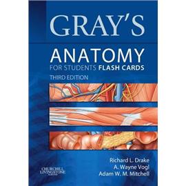 GRAY'S ANATOMY FOR STUDENTS FLASH CARDS