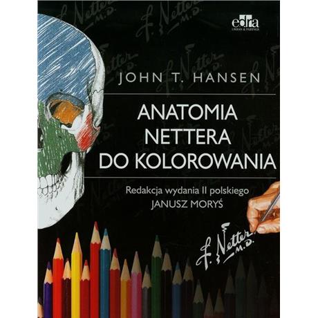 ANATOMIA NETTERA DO KOLOROWANIA WYD 2-3591