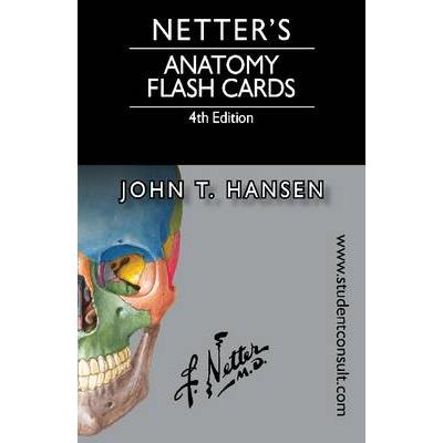 NETTER'S ANATOMY FLASH CARDS-3672